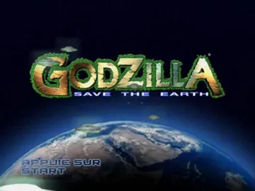 Godzilla - Save the Earth screen shot title